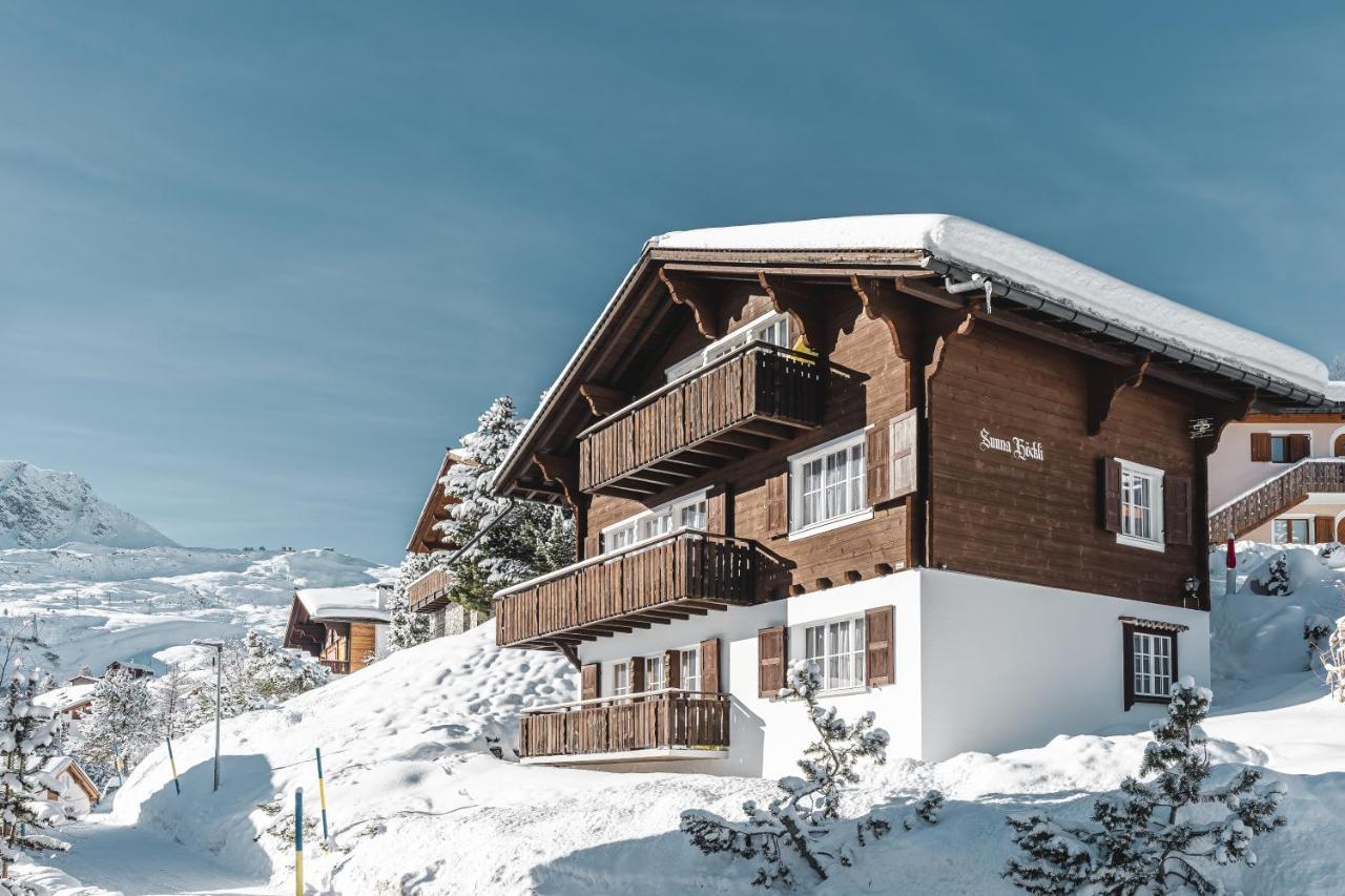 Chalet Sunna Hoeckli - Pistennah Und Ruhig Mit Panoramablick Ароса Екстериор снимка