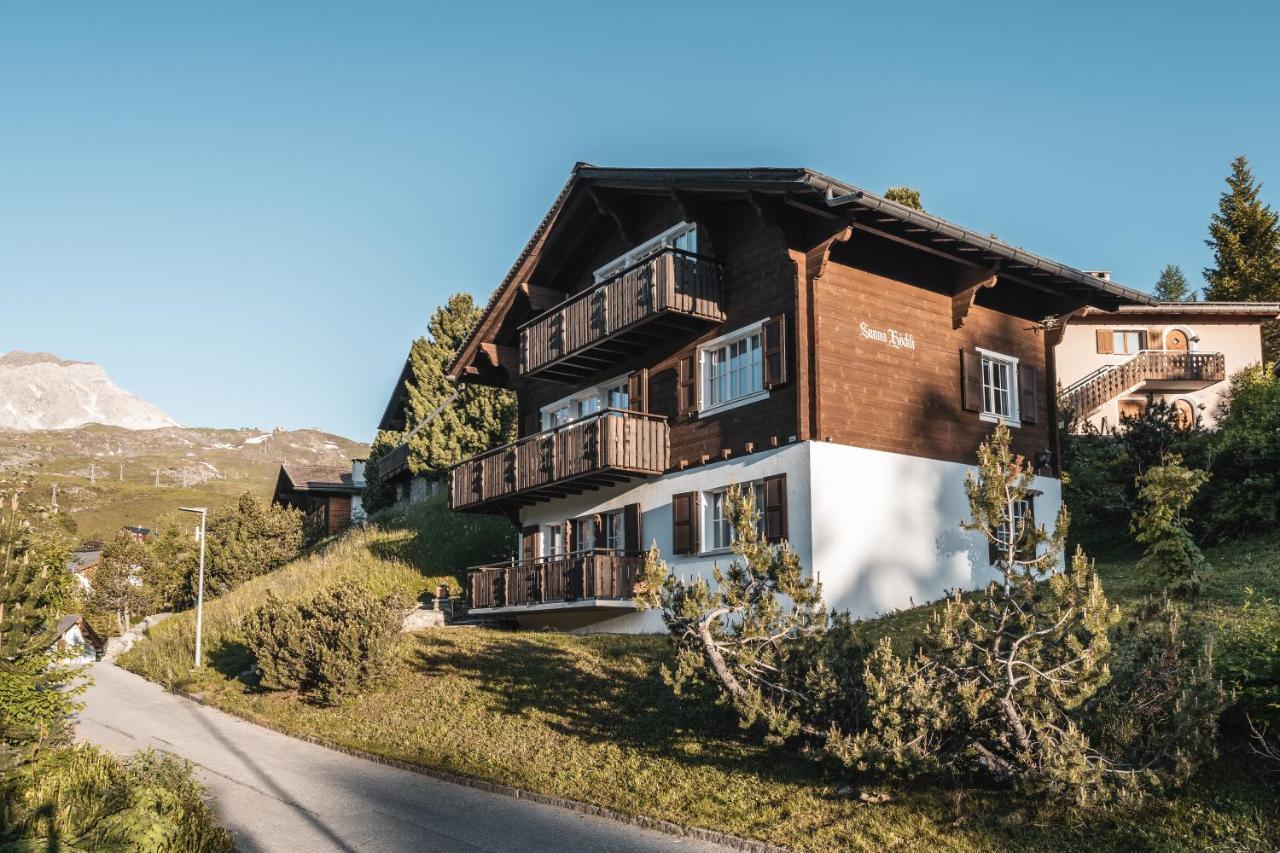 Chalet Sunna Hoeckli - Pistennah Und Ruhig Mit Panoramablick Ароса Екстериор снимка